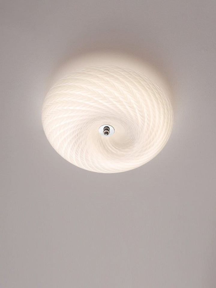 Swirl Glass Flush Mount - Vakkerlight