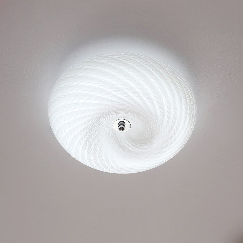 Swirl Glass Flush Mount - Vakkerlight