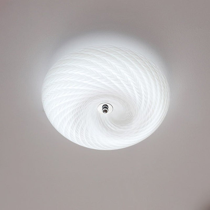 Swirl Glass Flush Mount - Vakkerlight