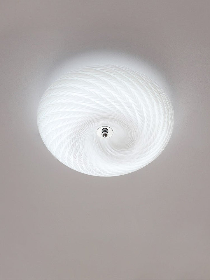Swirl Glass Flush Mount - Vakkerlight