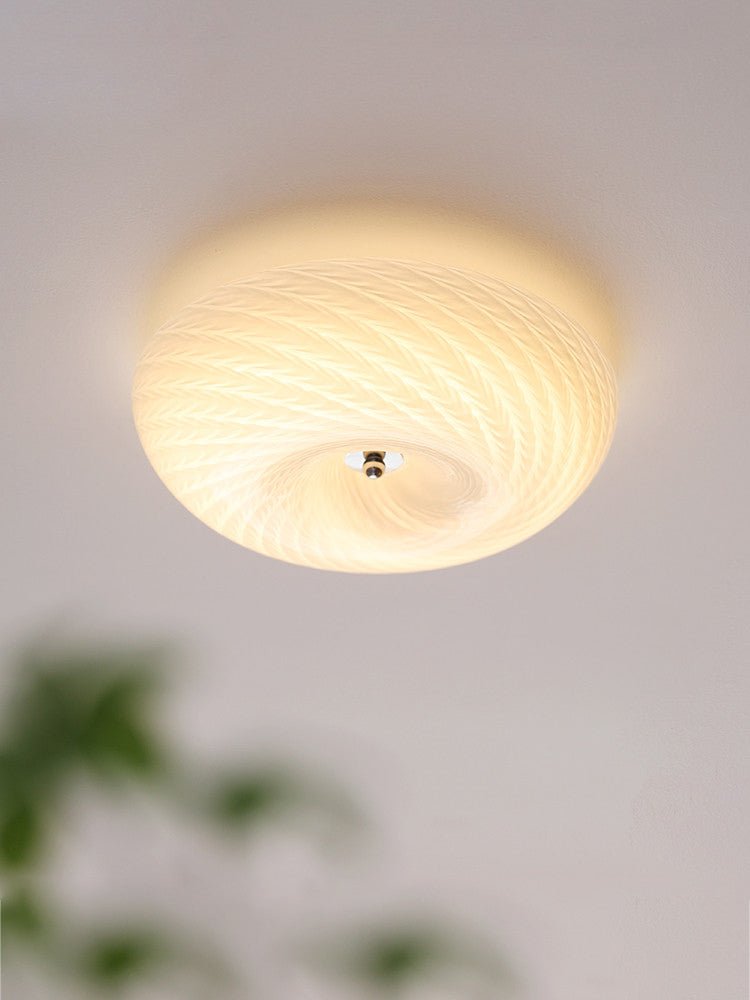 Swirl Glass Flush Mount - Vakkerlight