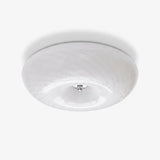 Swirl Glass Flush Mount