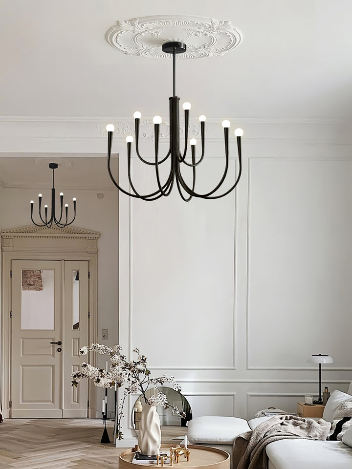 Swoop Arm Chandelier - Vakkerlight