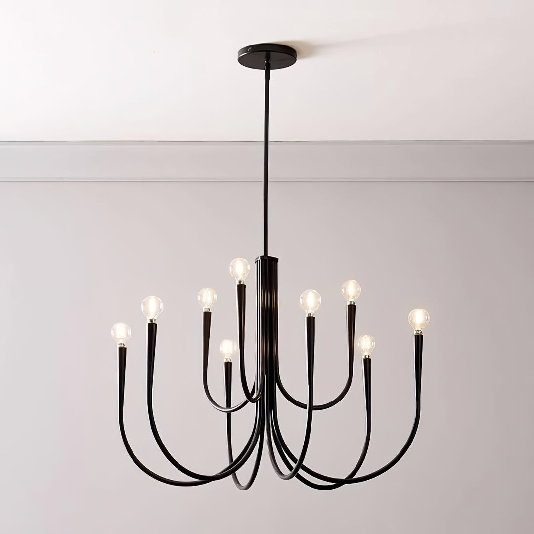 Swoop Arm Chandelier - Vakkerlight