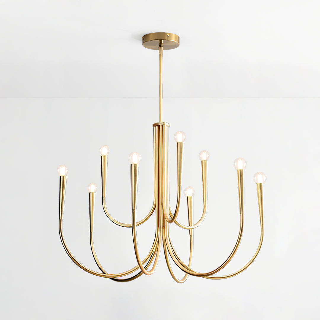 Swoop Arm Chandelier - Vakkerlight