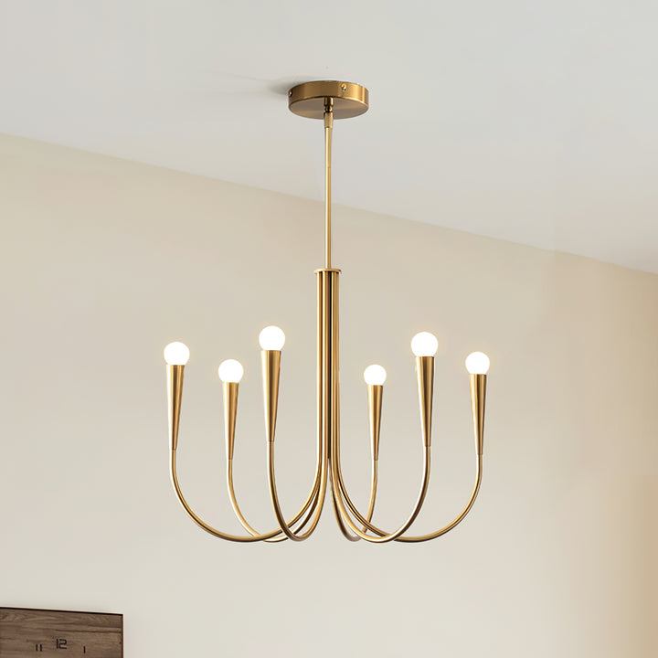 Swoop Arm Chandelier - Vakkerlight