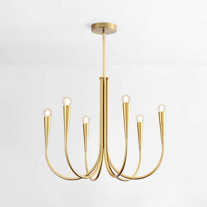 Swoop Arm Chandelier - Vakkerlight