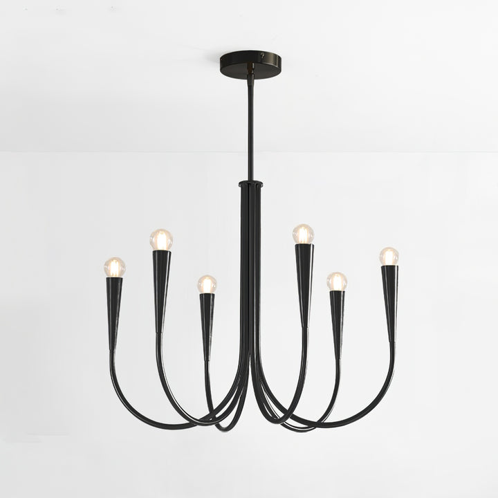 Swoop Arm Chandelier - Vakkerlight