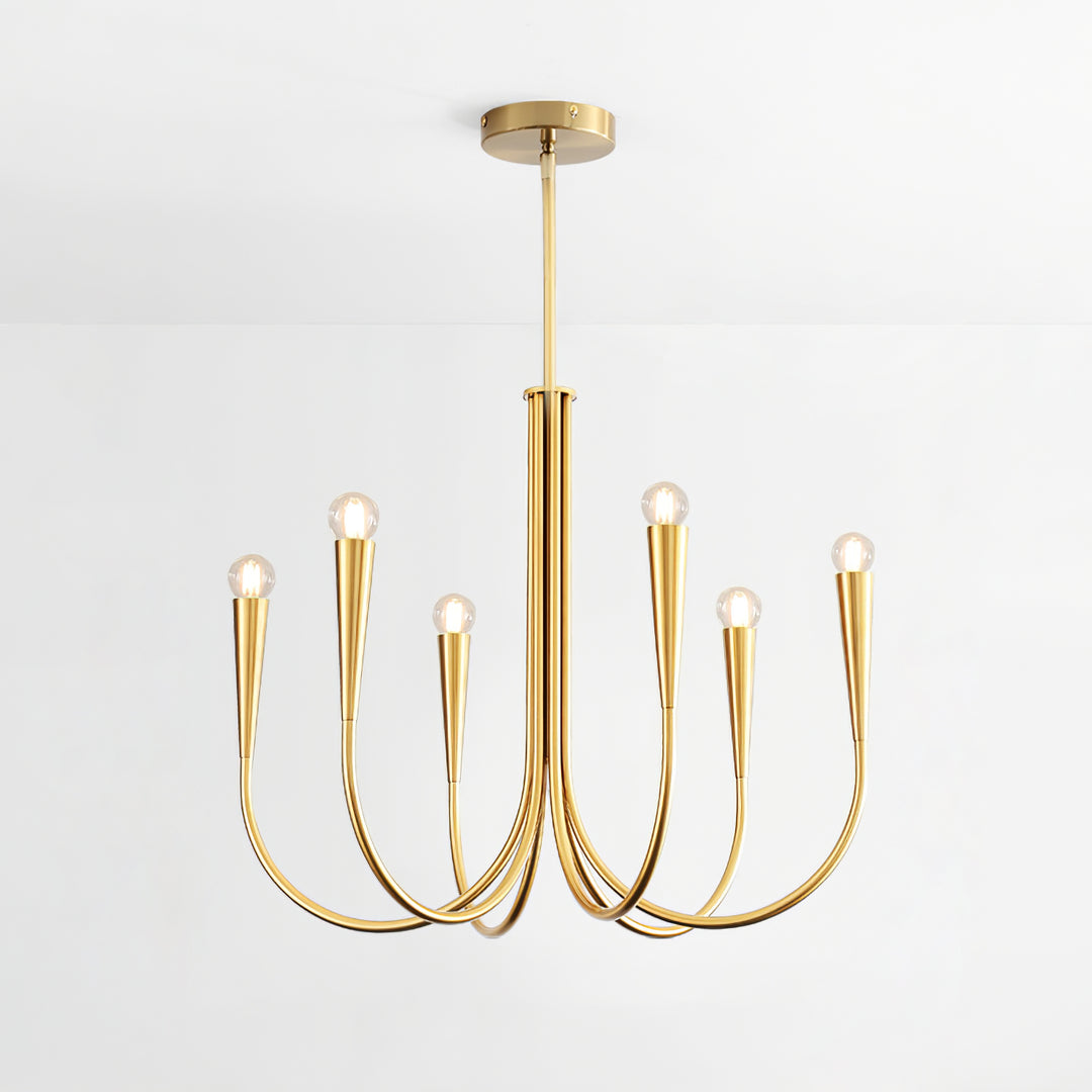 Swoop Arm Chandelier - Vakkerlight