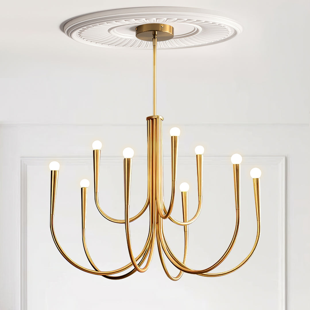 Swoop Arm Chandelier - Vakkerlight