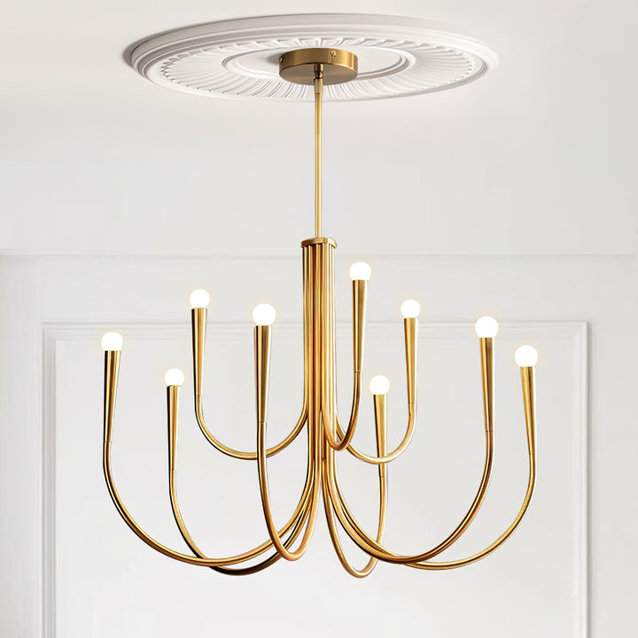 Swoop Arm Chandelier - Vakkerlight