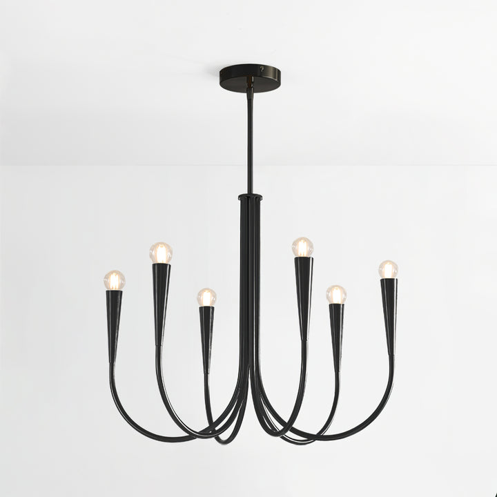 Swoop Arm Chandelier - Vakkerlight