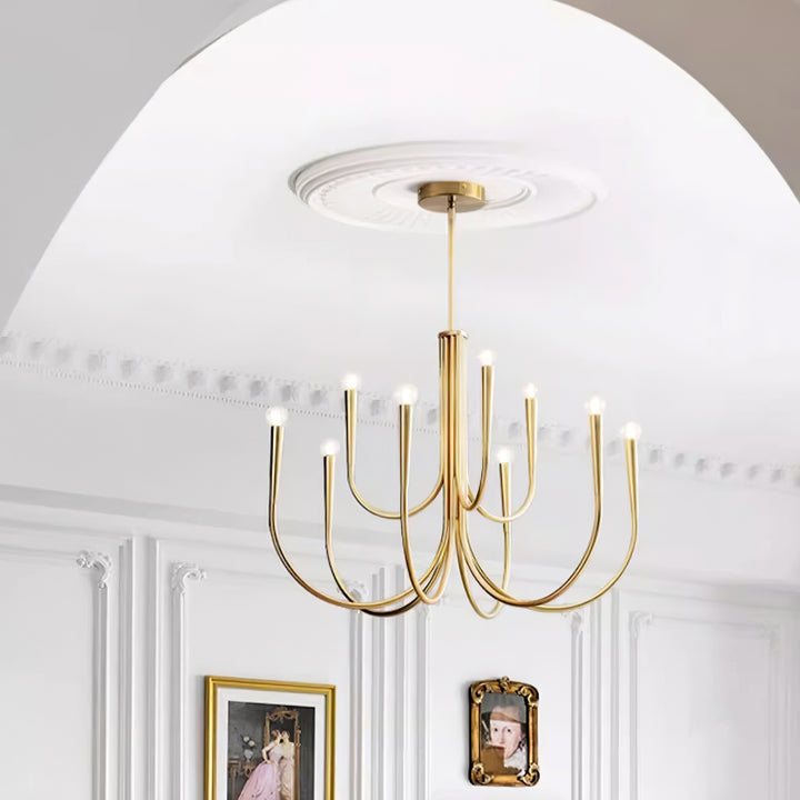 Swoop Arm Chandelier - Vakkerlight