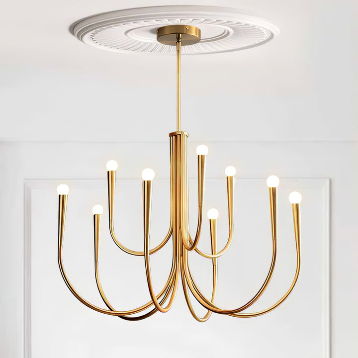 Swoop Arm Chandelier - Vakkerlight