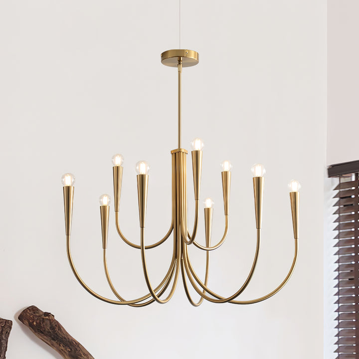 Swoop Arm Chandelier - Vakkerlight