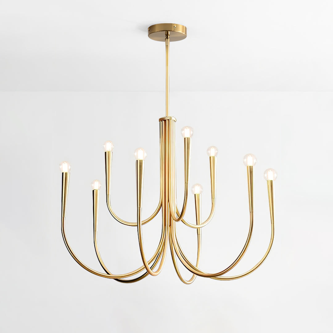 Swoop Arm Chandelier - Vakkerlight