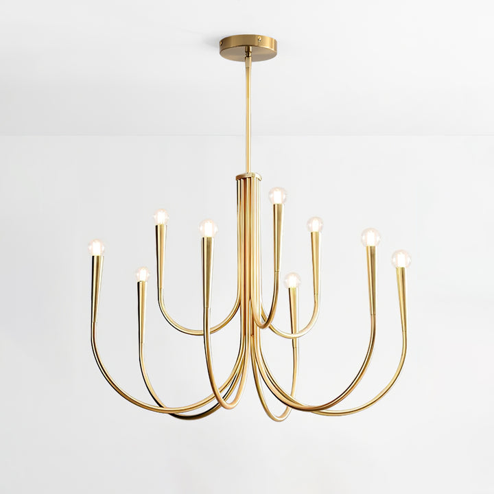 Swoop Arm Chandelier - Vakkerlight