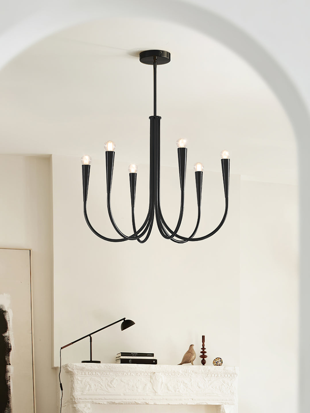 Swoop Arm Chandelier - Vakkerlight