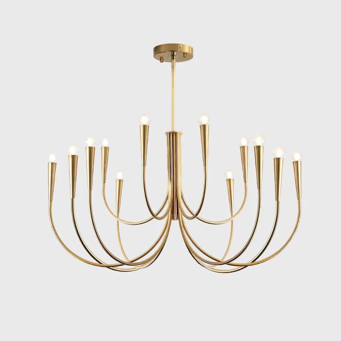 Swoop Arm Chandelier - Vakkerlight