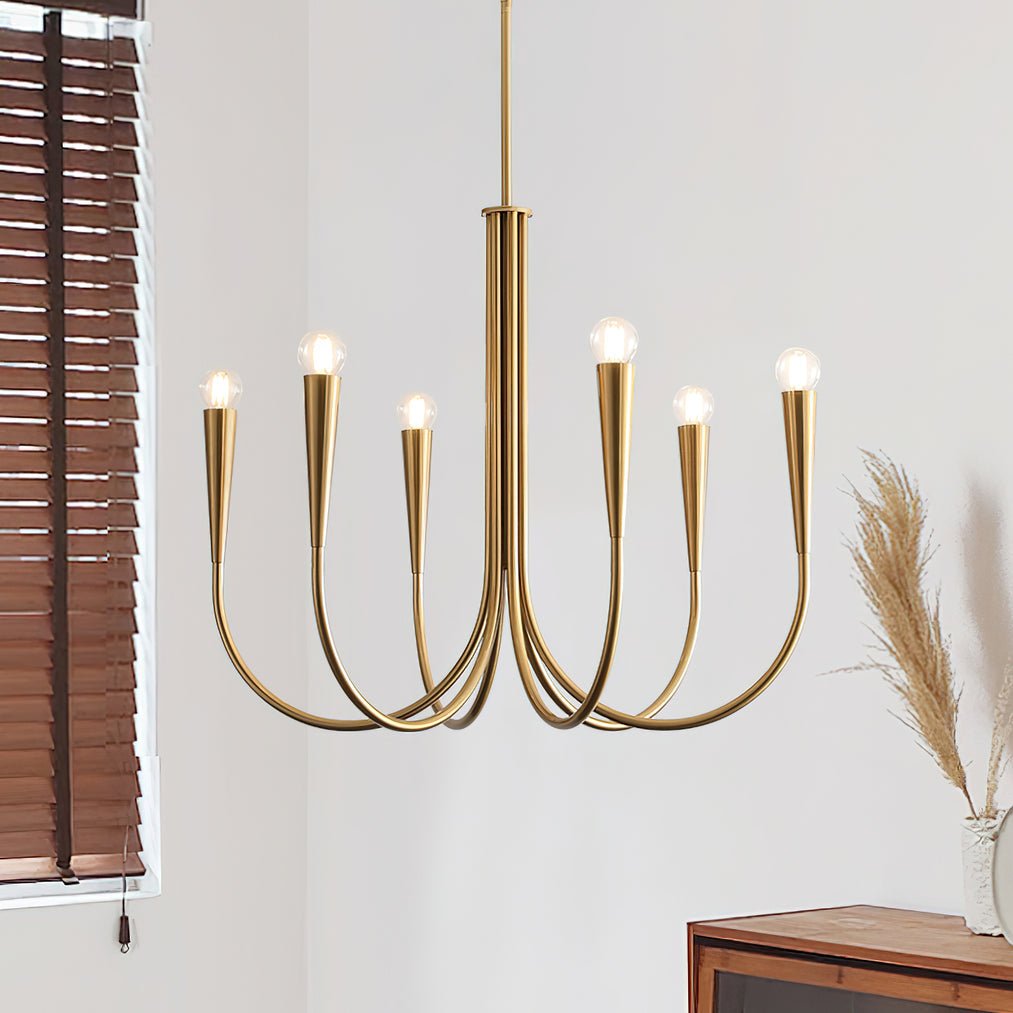 Swoop Arm Chandelier - Vakkerlight