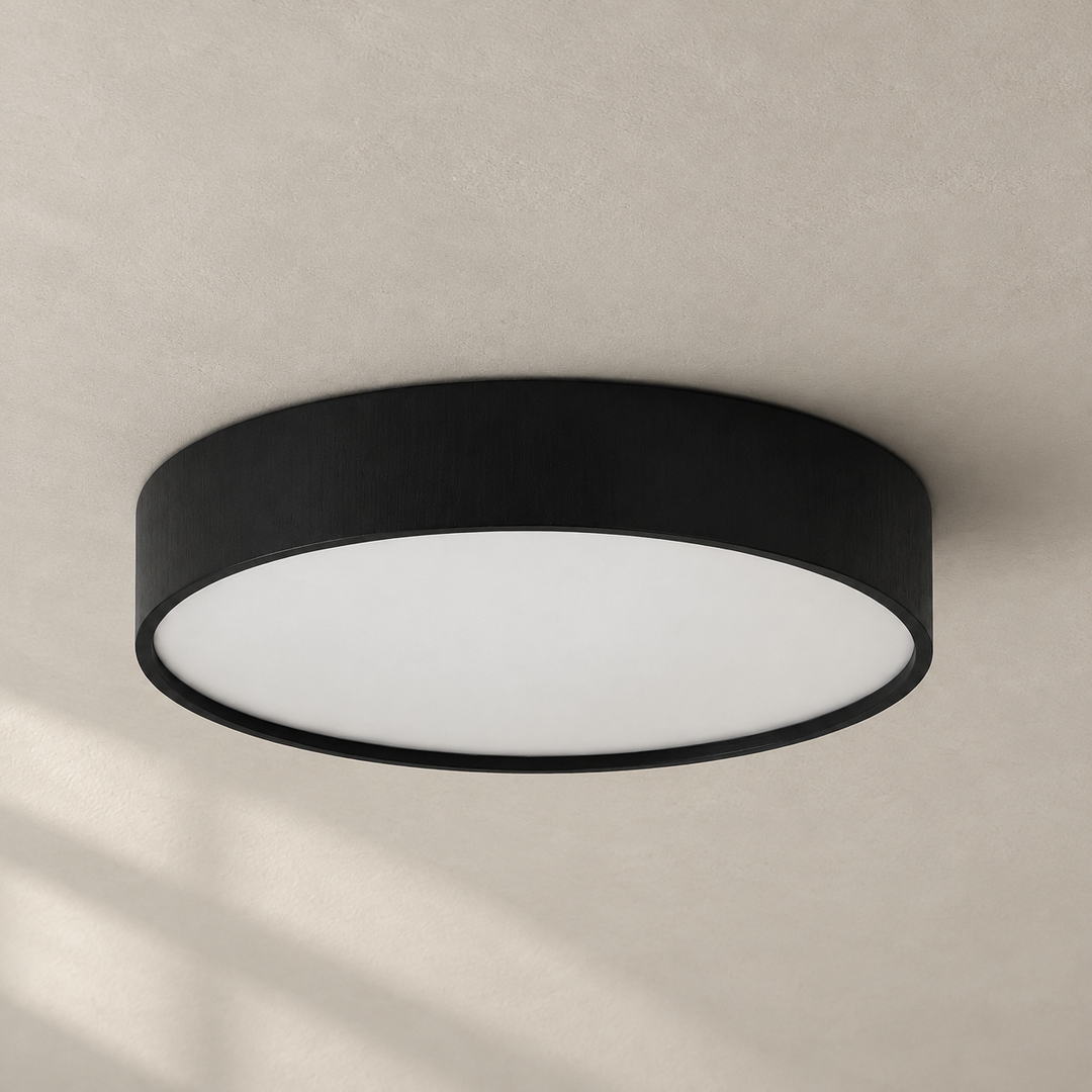 Sylva Minimalistische Houten Plafondlamp