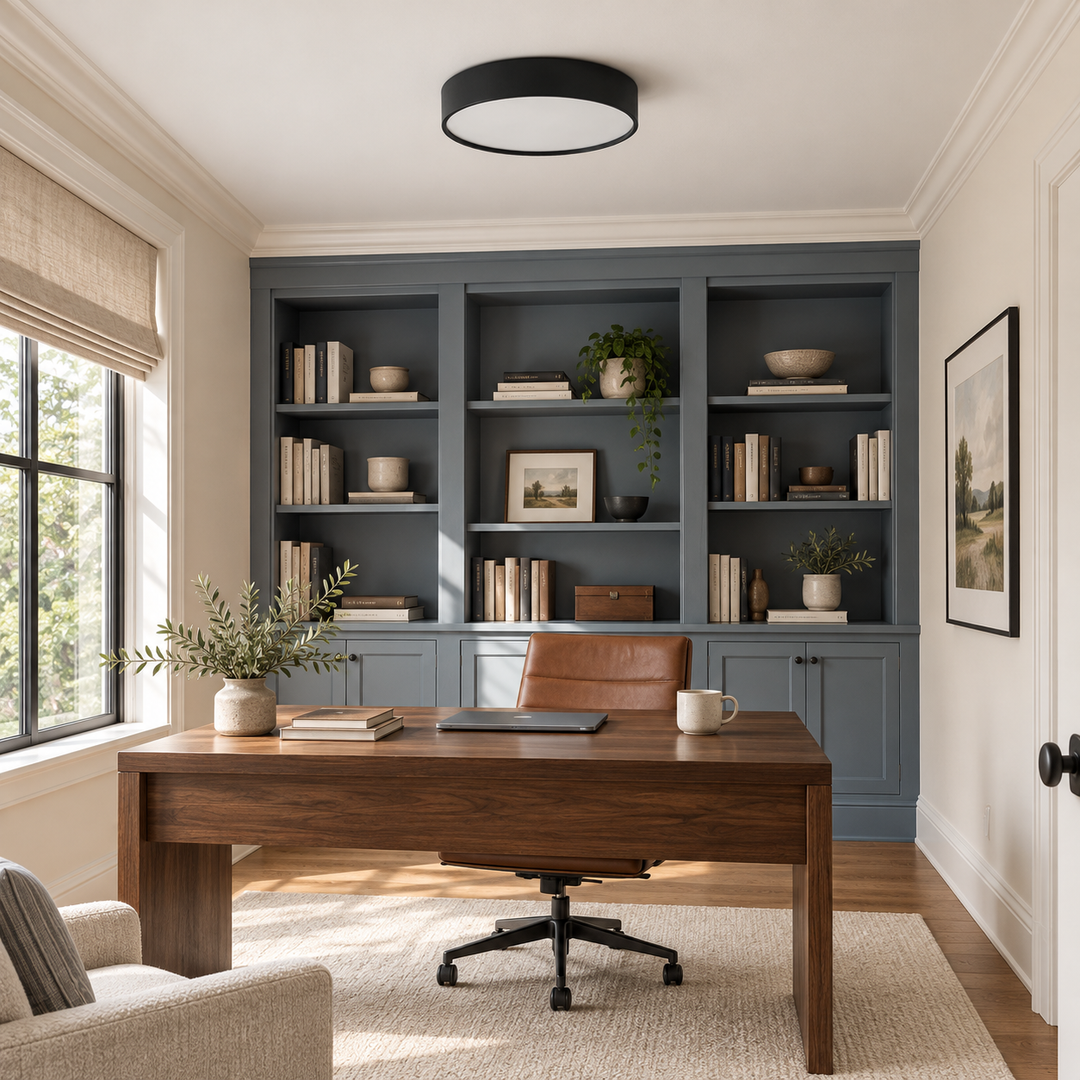 Sylva Minimalistische Houten Plafondlamp