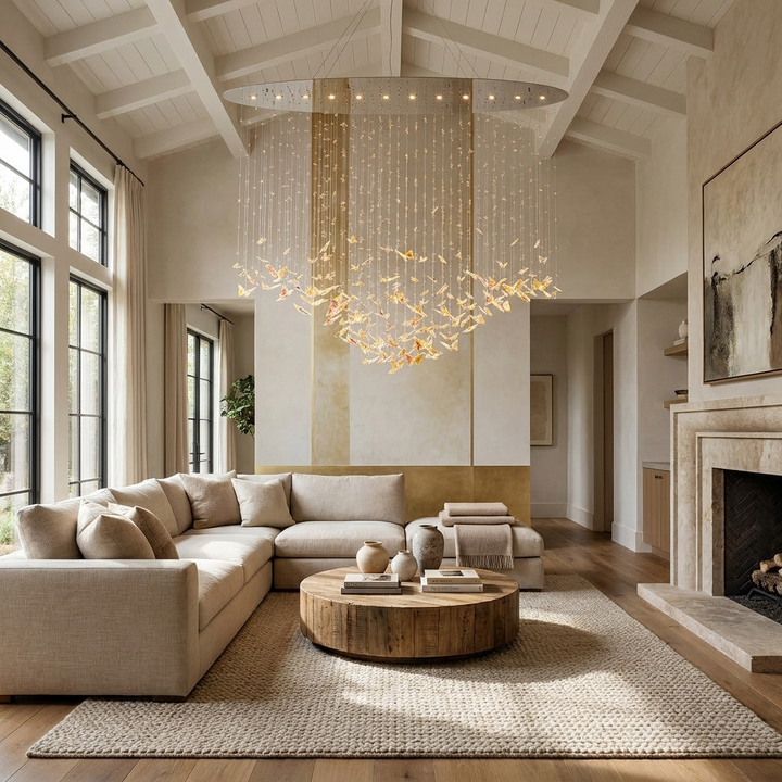 Sylvane LED K9 Crystal Branch Chandelier