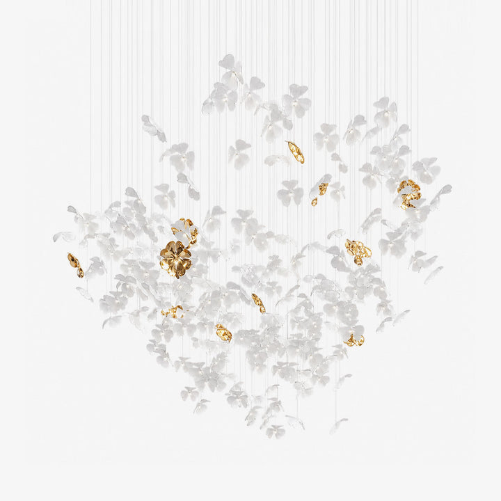 Sylvara Ceramic Blossom Chandelier