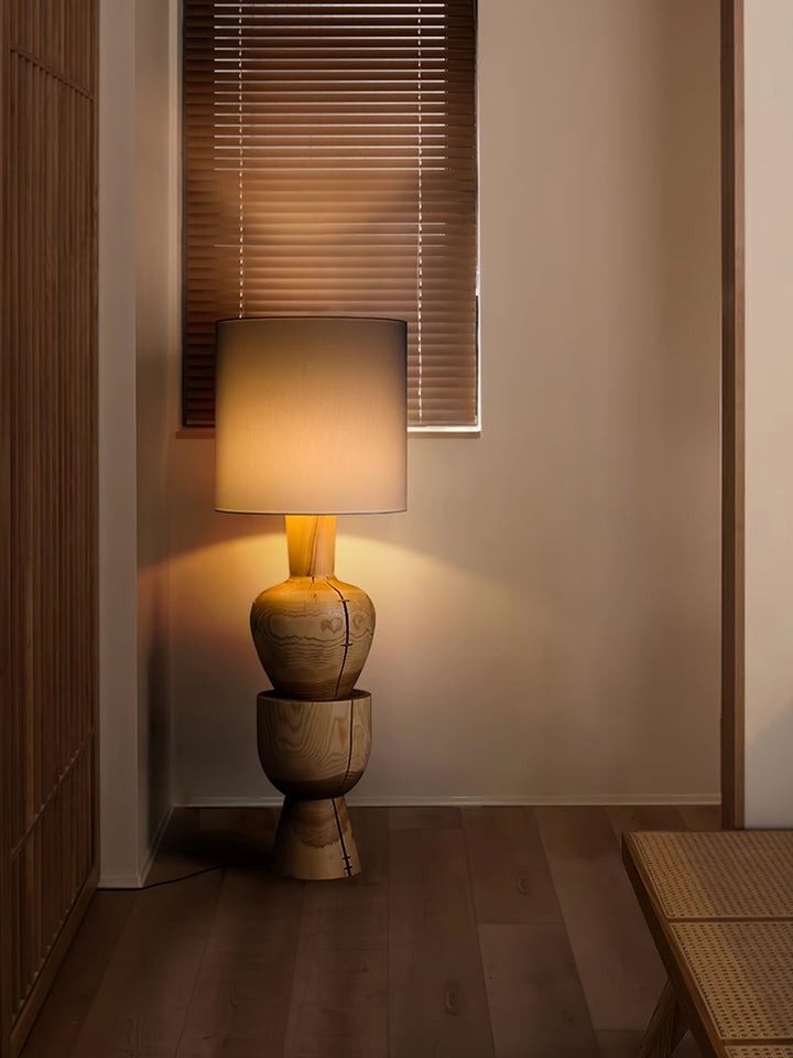 Sylvia Wood Table Lamp