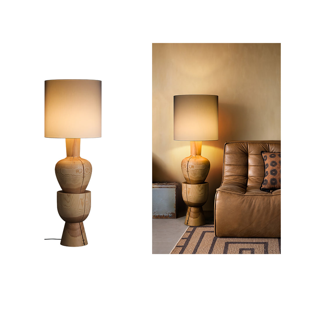 Sylvia Wood Table Lamp