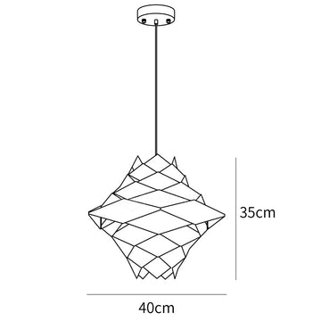 Symphoni Pendant Light — Dimension drawings 1