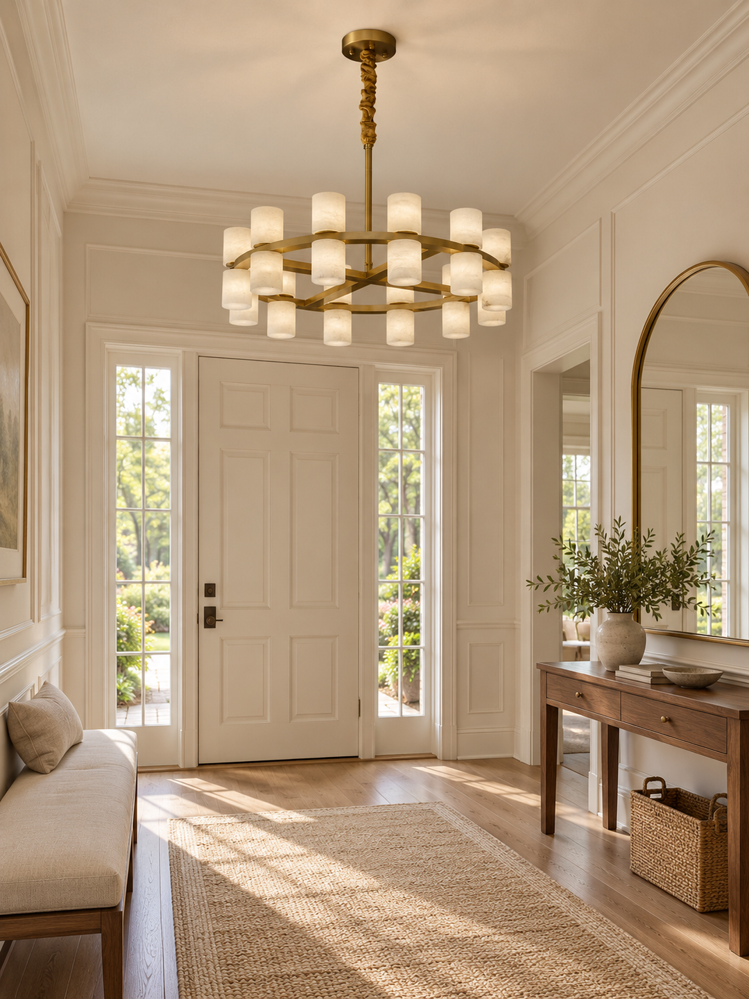 Tabitha Alabaster Chandelier
