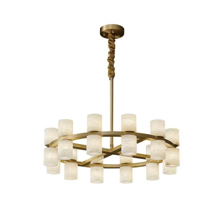 Tabitha Alabaster Chandelier - Vakkerlight