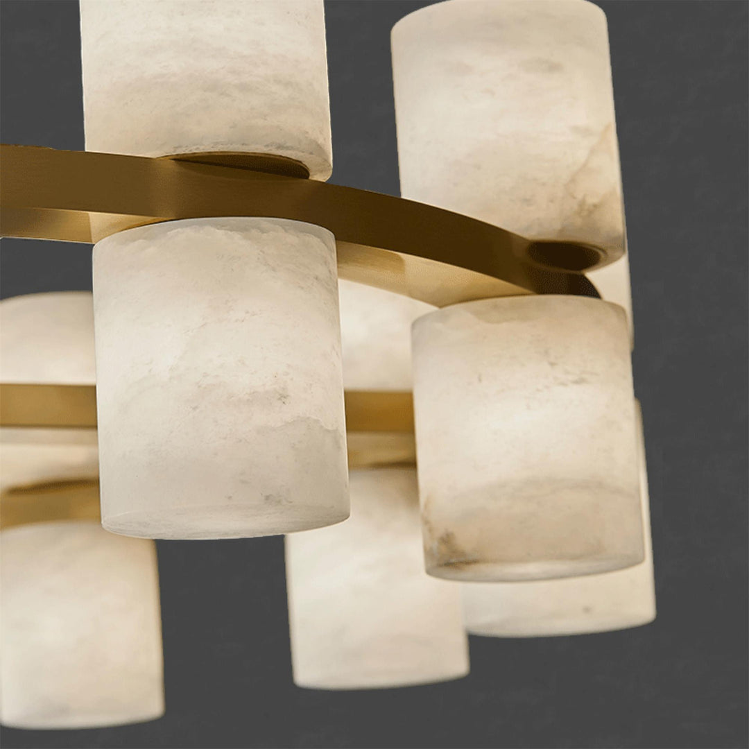Tabitha Alabaster Chandelier - Vakkerlight