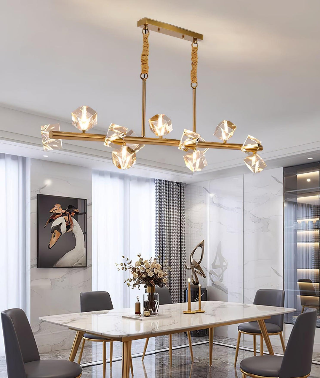 Takku Crystal Chandelier - Vakkerlight