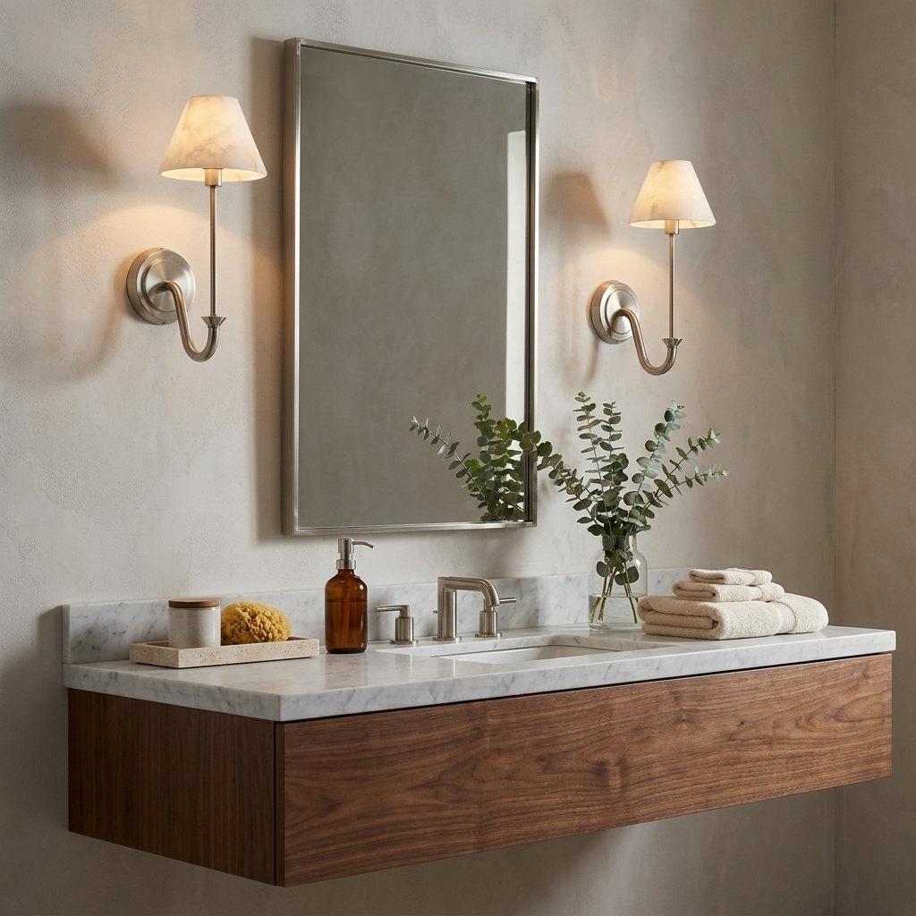 Tallow Albast wandlamp