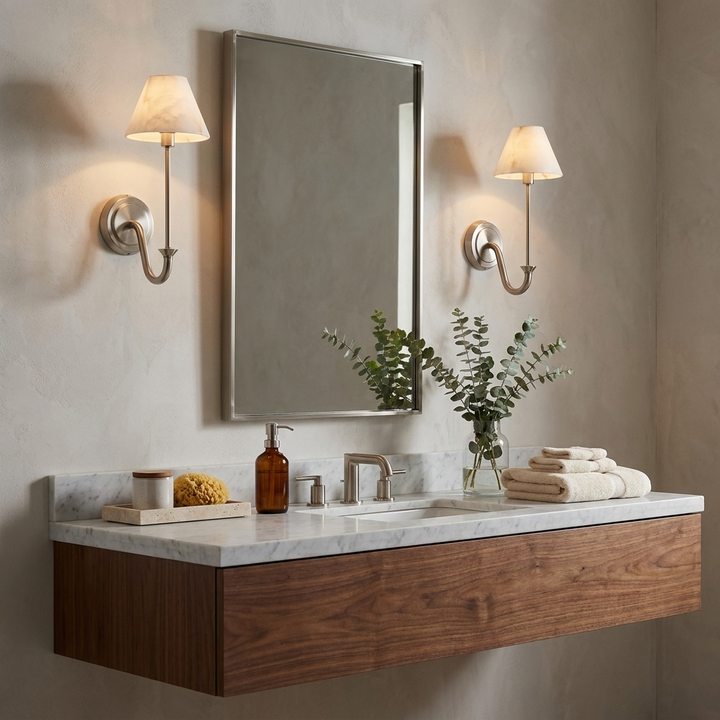 Tallow Albast wandlamp