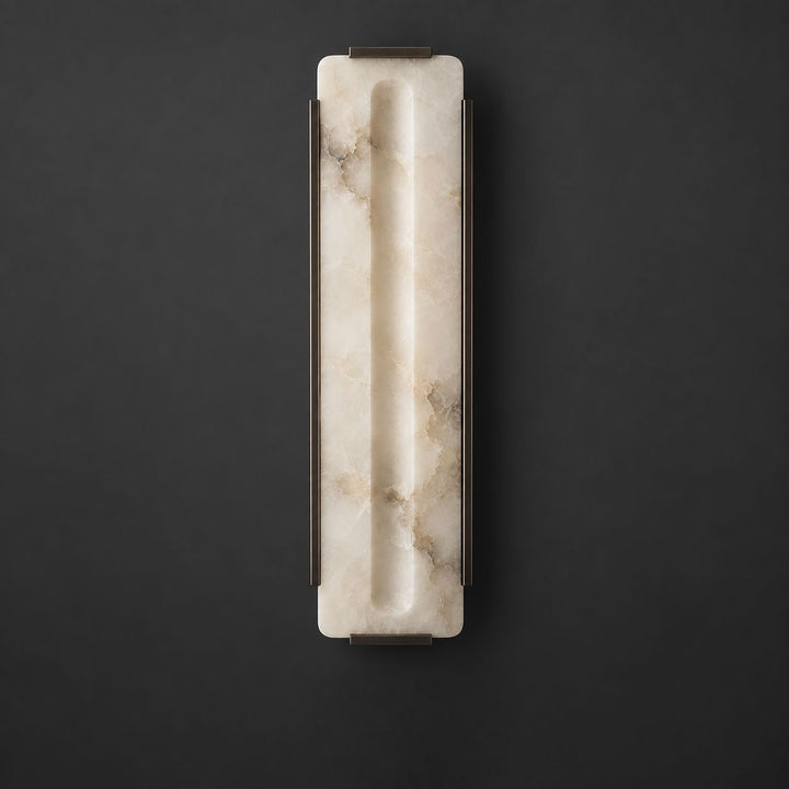 Talvenne Alabaster-Paneele-Wandleuchte