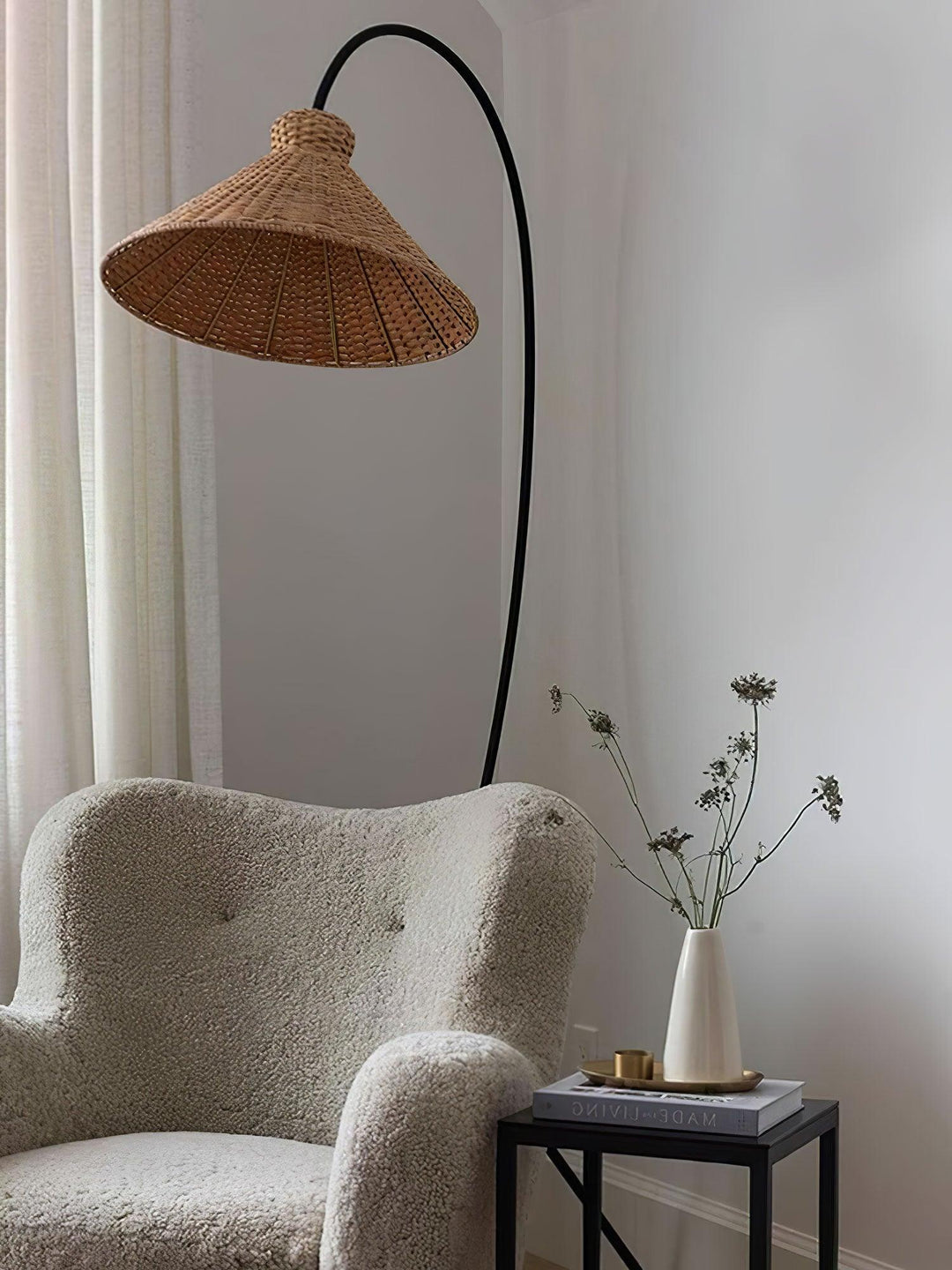 Tana Woven Floor Lamp - Vakkerlight