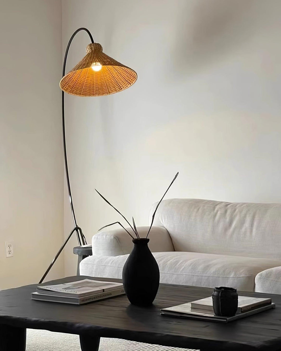 Tana Woven Floor Lamp - Vakkerlight