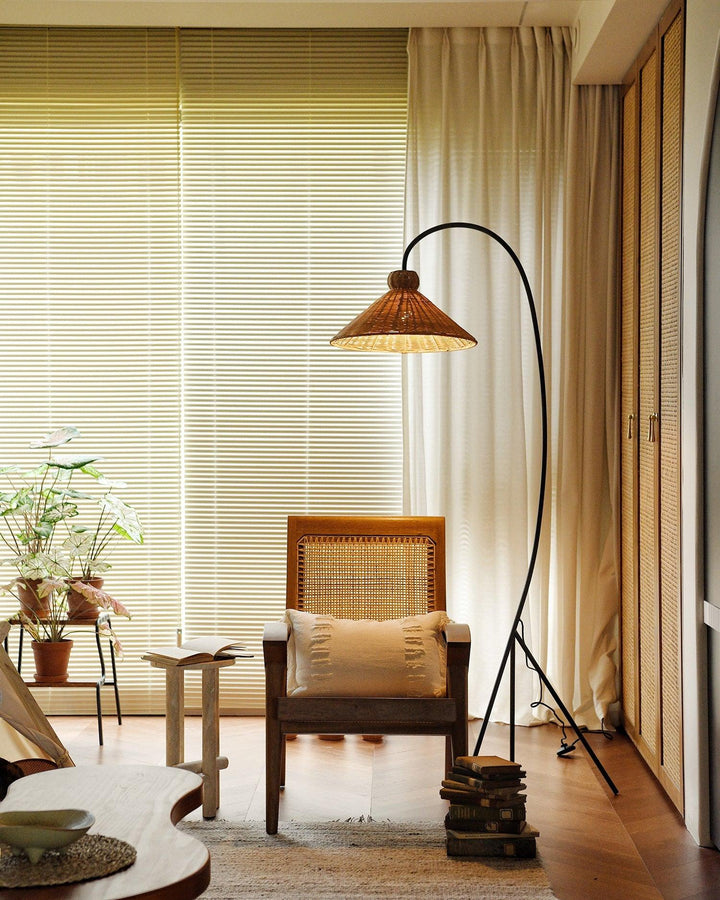 Tana Woven Floor Lamp - Vakkerlight