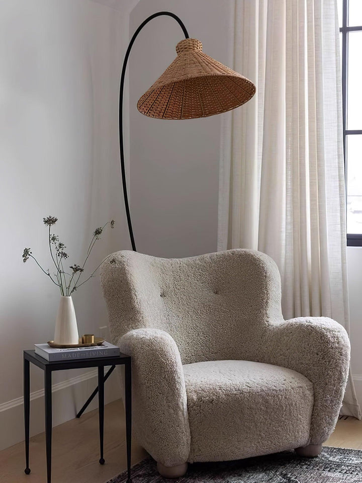 Tana Woven Floor Lamp - Vakkerlight