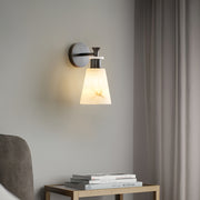 Tapered Alabaster Wall Sconce