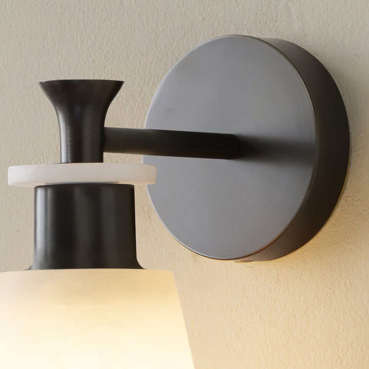 Tapered Alabaster Wall Sconce - Vakkerlight