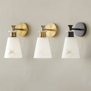 Tapered Alabaster Wall Sconce