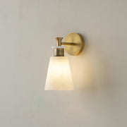 Tapered Alabaster Wall Sconce