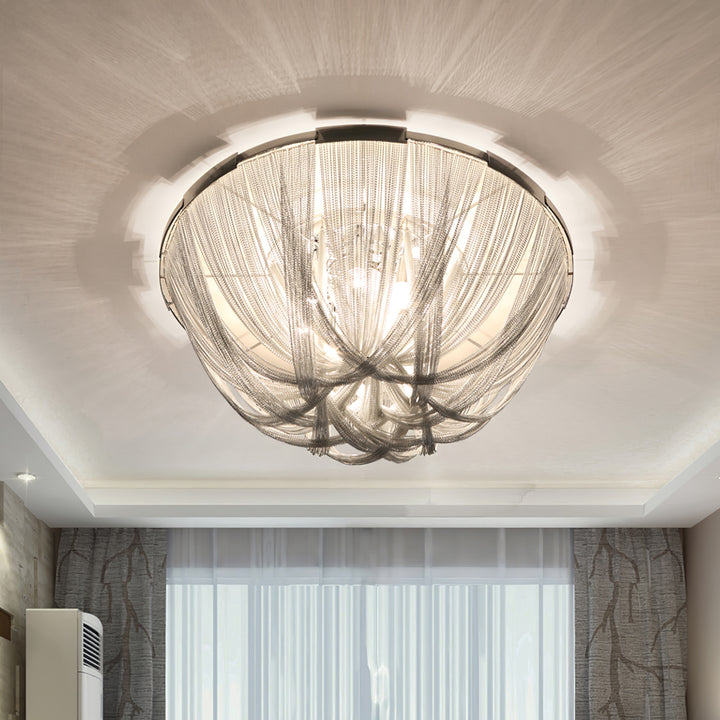 Tassel Aluminum Chain Ceiling Light - Vakkerlight