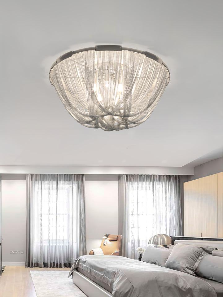 Tassel Aluminum Chain Ceiling Light - Vakkerlight