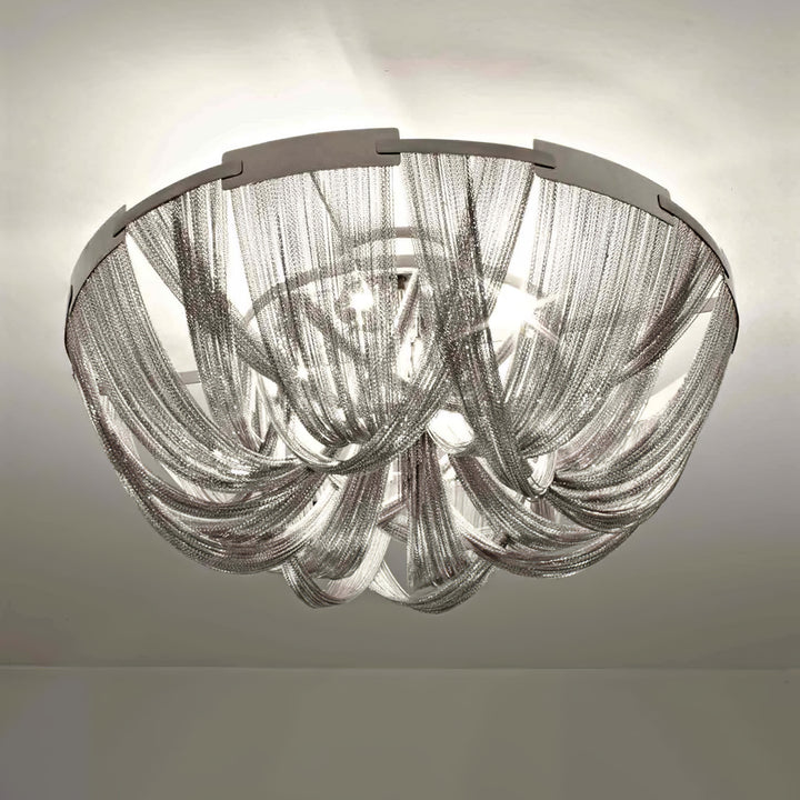 Tassel Aluminum Chain Ceiling Light - Vakkerlight