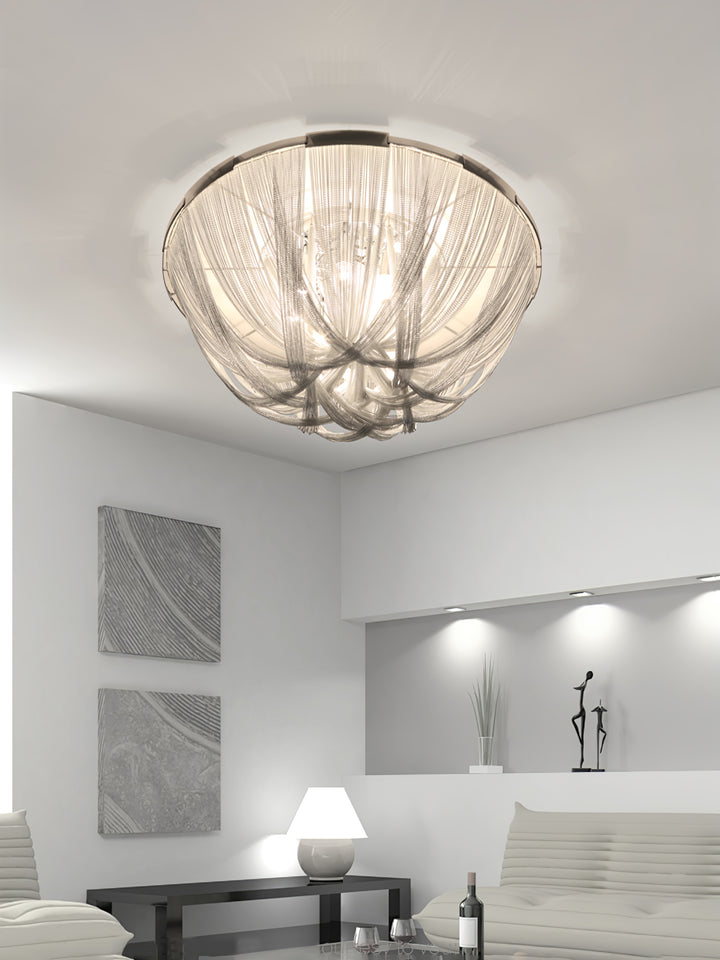 Tassel Aluminum Chain Ceiling Light - Vakkerlight